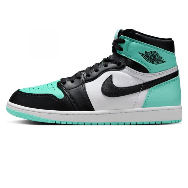 Jordan 1 verde con negro sale