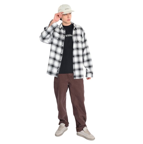 Check-5 Loose Denim Pan